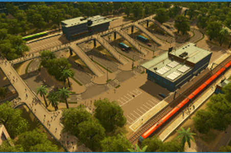 城市天际线2水接通方法