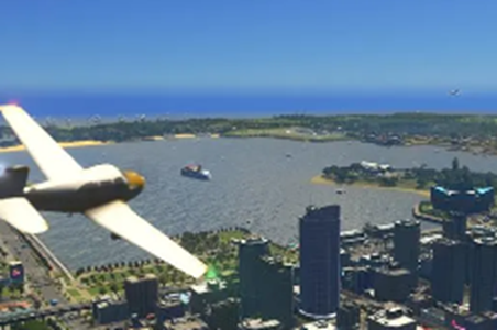 城市天际线2港口连接道路方法