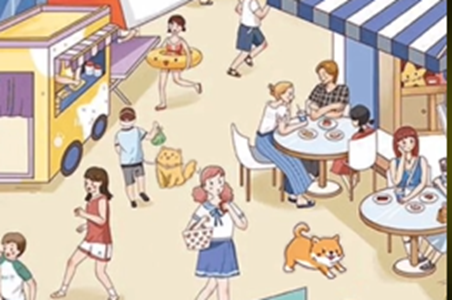 文字找茬大师海边小镇攻略