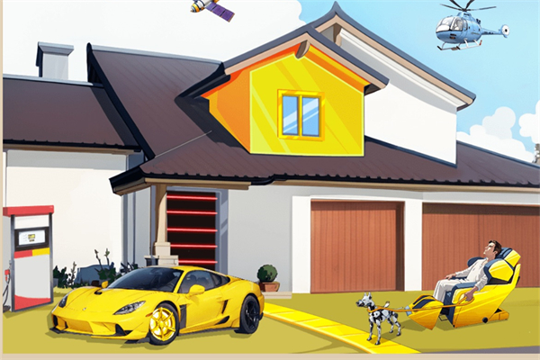 玩梗找茬王超级富豪通关攻略