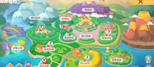 摩尔庄园樱花凤尾蝶位置介绍