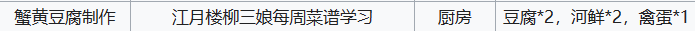 江城创业记蟹黄豆腐配方介绍