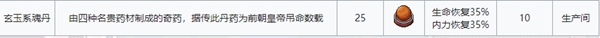 江城创业记玄玉系魂丹配方介绍