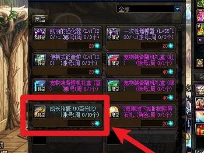 dnf冒险团成长胶囊领取位置介绍