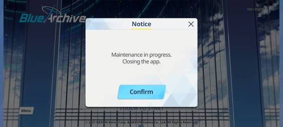 蔚蓝档案maintenance in progress解决方法