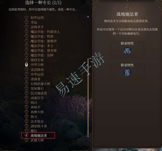 博德之门3法师专长选择