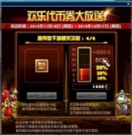dnf欢乐代币券和代币券的区别