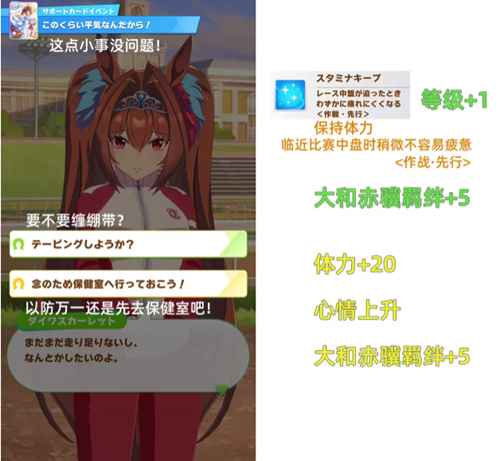 闪耀优俊少女大和赤骥支援卡选择推荐