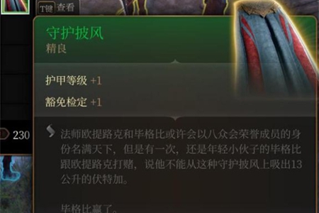 博德之门3守护披风获得方法