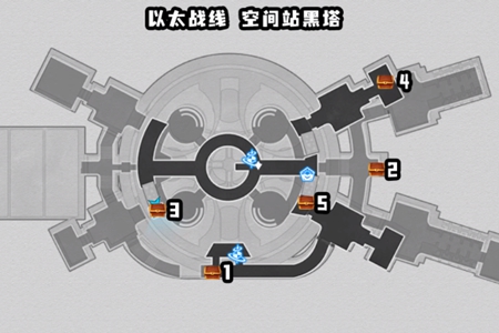 崩坏星穹铁道以太战线黑塔空间站宝箱位置大全
