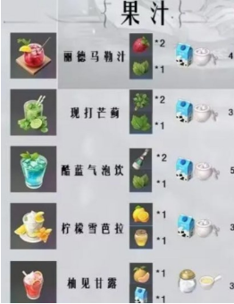 宿命回响茶歇喜好推荐