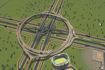 城市天际线2立交桥调整高度方法