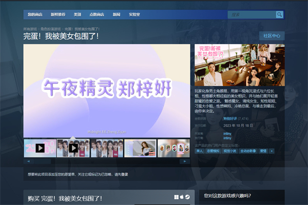 完蛋我被美女包围了dlc介绍