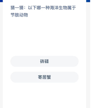 神奇海洋今日答案最新11.13