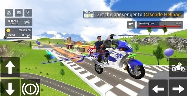 飞行摩托车模拟器最新版正版
