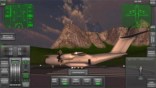 涡轮螺旋桨飞行模拟器3d汉化版