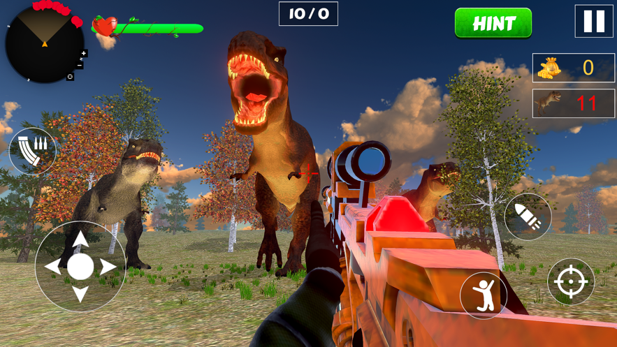 恐龙游戏动物狩猎