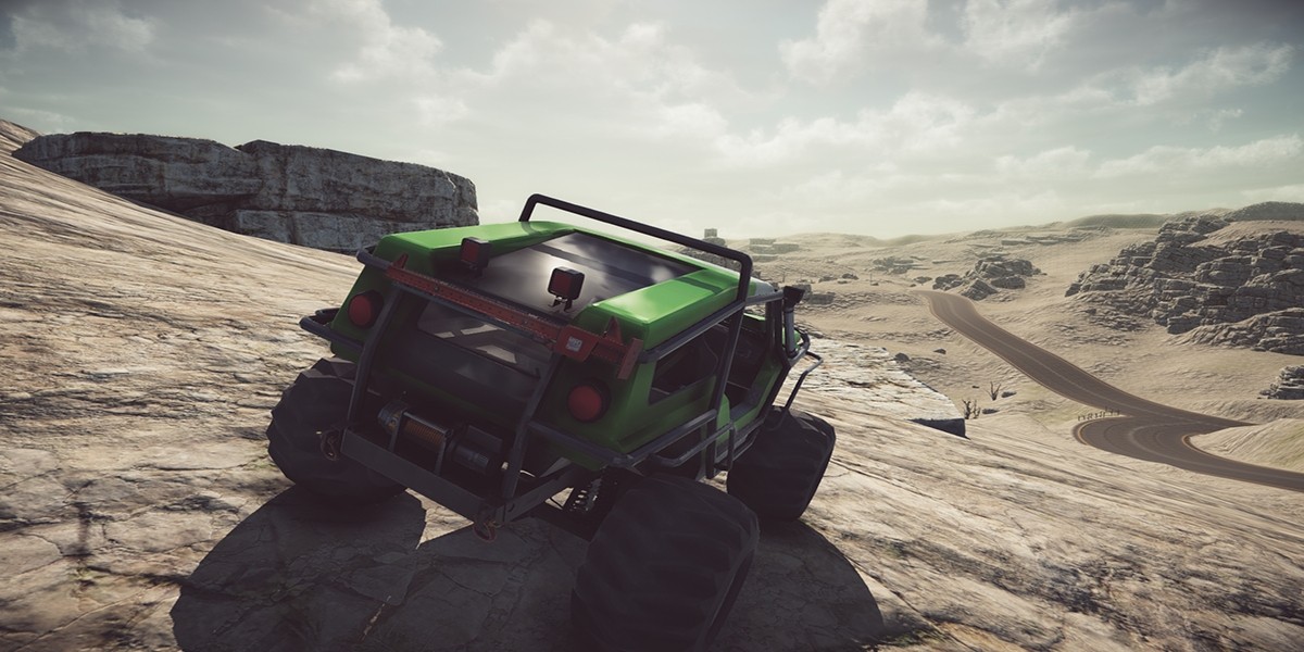 真实沙漠赛车游戏全车版